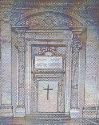 Svatá brána v bazilice sv. Petra v Římě