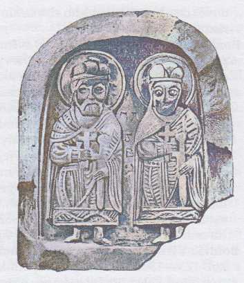 Boris a Gleb (reliéf, 11. stol.)