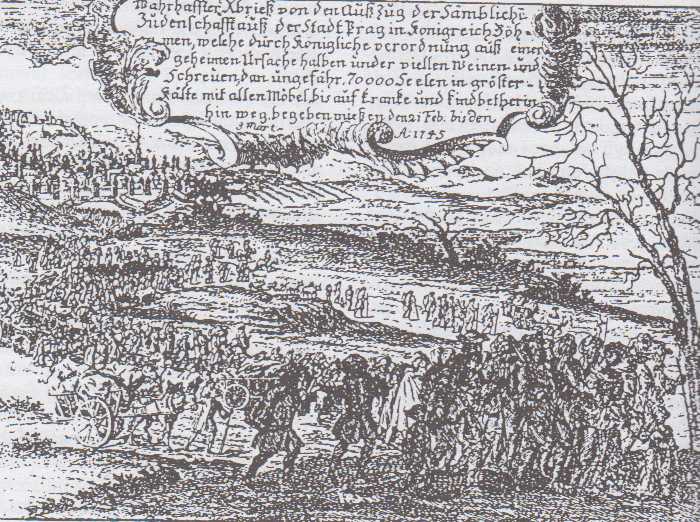 Exodus Židů z Prahy (1745)